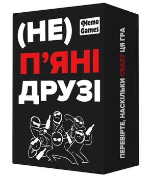 Настільна гра Memo Games (Не) п'яні друзі