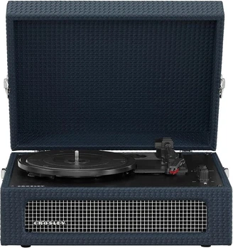 Виниловый проигрыватель Crosley Voyager Plus Navy (Bluetooth Out)