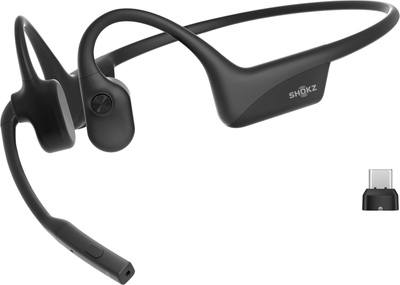 Навушники Shokz OpenComm2 UC 2025 USB-С Black (C120-AC-BK-EU)