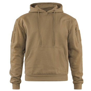 Кофта тактическая Mil-Tec Tactical Hoodie 2XL Койот (Takctik-1126M-T)