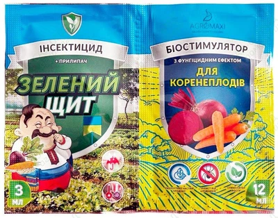 Спасатель Зеленый Щит для Корнеплодов (инсекто-фунгицид) Агромакси 3 мл