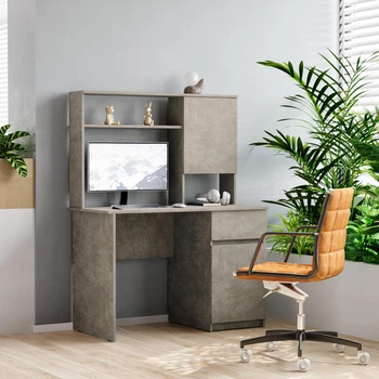 Стіл письмовий Furnigrade СП-13 індастріал 145х110х550