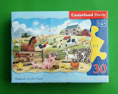 Пазли Тварини на фермі 30шт (03815) 32*23 см Castorland