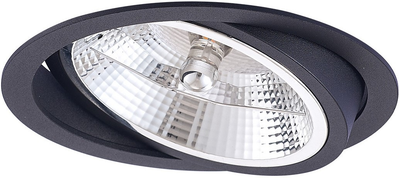 Точковий рухомий світильник Light Prestige Nero 1xGU10 Чорний (LP-4424/1RS BK movable)