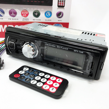 Автомагнітола MP3-1096 BT ISO зі знімною панеллю 4х50W, Магнітофон для машини авто автомобіля