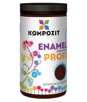 Емаль акрилова PROFI KOMPOZIT Коричнева 0.7л