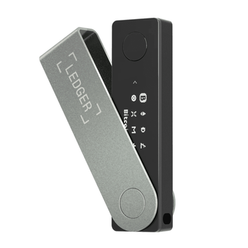 Криптогаманець Ledger Nano X Onyx Black 2025 Черный