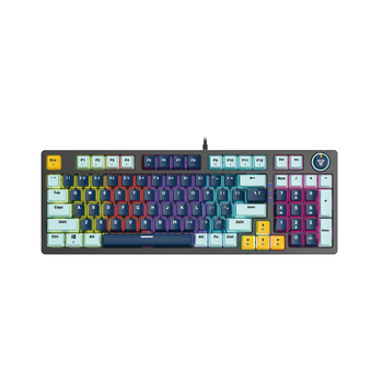 Игровая клавиатура Fantech ATOM96 MK890V2 Blue Switch c RGB подсветкой 10 режимов/Anti Ghosting Navy