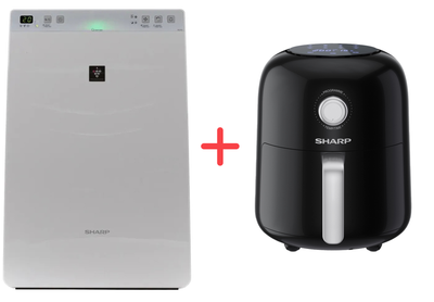 Очиститель воздуха Sharp KC-F32EUW+ Мультипечь Sharp AF-GS404AE-B в подарок!