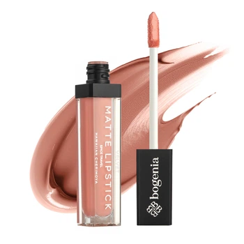 Матовая жидкая помада Matte Lipstik Bogenia 8 мл 001 Hawaiian Cherimoya