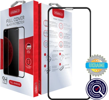 Защитное стекло Intaleo 9H 3D для смартфона Apple iPhone 11/XR Black (1283126496301)