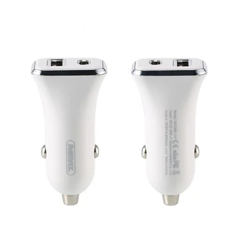 Автомобильное зарядное устройство Remax RCC-306 2.4A 1*USB 1*Type-C white