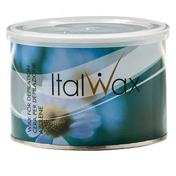 Теплый воск в банке Ital Wax Азулен 400г