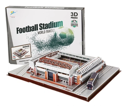 Футбольный картонный конструктор Энфилд Anfield Ливерпуль Liverpool