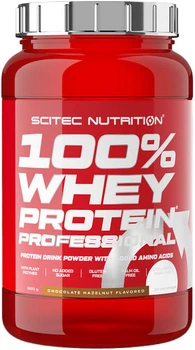 Сироватковий протеїн Scitec Nutrition 100% Whey Protein Prof порошок 920 г Шоколад-фундук (5999100021693)
