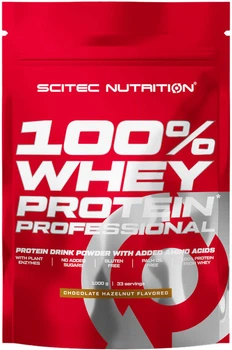 Сироватковий протеїн Scitec Nutrition Whey Protein Prof. порошок 1000 г Шоколад-горіх (5999100029125)