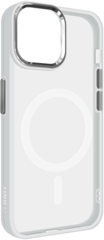 Панель ArmorStandart Unit MagSafe для Apple iPhone 15 Matte Clear Silver (ARM69348)