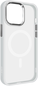 Панель ArmorStandart Unit MagSafe для Apple iPhone 15 Pro Max Matte Clear Silver (ARM69350)