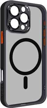 Чехол для смартфона ArmorStandart Unit MagSafe SE для Apple iPhone 16 Pro Max Black/Orange (ARM81150)