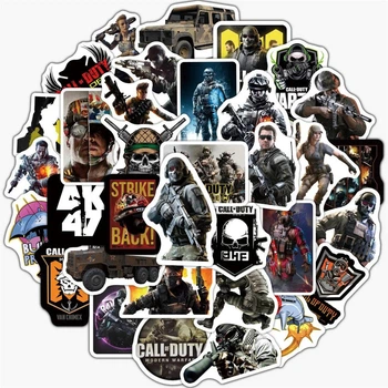 Набор виниловых наклеек стикеров LTC Стикерпак Call of Duty 50 шт. (ZY2632C)