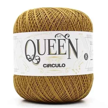 7799 QUEEN 8 пряжа (100% єгіпет.бавовна, 100гр. 678м. ), коричневий