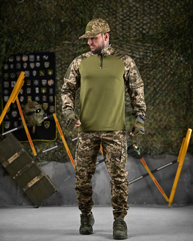 Тактический летний комплект 3 в 1 штаны, бейсболка, UBACS Tactical Combat Пиксель S