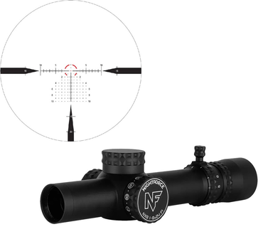Прицел Nightforce NX8 1-8x24 F1 0.2Mil сітка FC-DMX с подсветкой