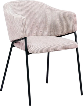Стілець для кухні та вітальні Homla PRAZER 55 x 60.5 x 78 см Pink (5906496737961)