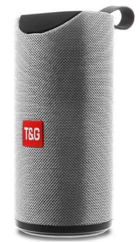 Портативна Bluetooth-колонка TG-113 з вологозахистом, 12 Вт, до 10 годин роботи, стереозвук, заряджання microUSB
