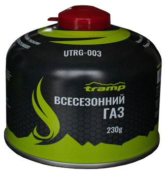 Балон газовий UTRG-003 TRAMP різьбовий 230г