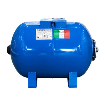 Гідроакумулятор горизонтальний сталевий Watersystem 50 л