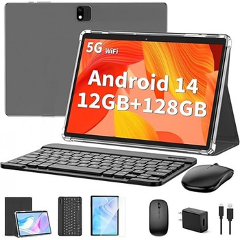 Планшет QDDQ TB02 10'' 12/128GB Android 14 Black (R3733)