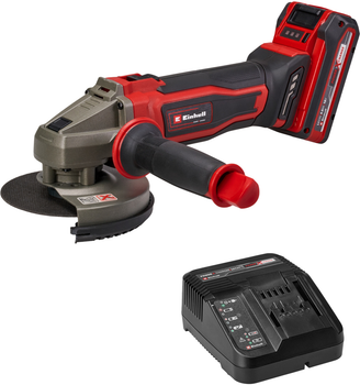 Кутова шліфувальна машина Einhell X-Change TE-AG 18/125-2 Li 1x4.0 Ah (4431190)