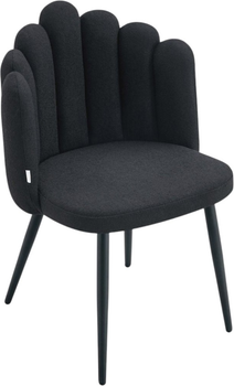 Стілець для кухні та вітальні Homla AULA 49 x 55 x 85 см Black (5906496741722)