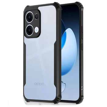 Противоударный чехол - накладка Acryl Armor Shell для Oppo Reno13, Black