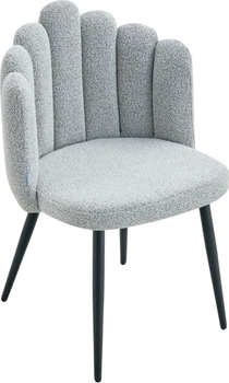 Стілець для кухні та вітальні Homla LUXE 49 x 55 x 85 см Grey (5906496741746)