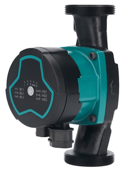 Насос циркуляційний енергозберігаючий 5-90Вт Hmax 8м Qmax 73л/хв Ø2" 180мм + гайки Ø1¼" AQUATICA GPA32-8/180 III (774064)