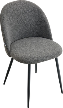Стілець для кухні та вітальні Homla FRESCA 47 x 56 x 78 см Dark Grey (5906496741920)