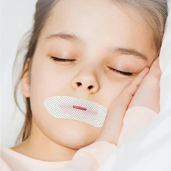 Полоски для обеспечения носового дыхания во сне Sleep Strips Для всей семьи 30 шт PK053