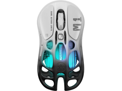 Миша Gravastar Mercury M1 Pro Black/White (GRAVA STARM1PRO_GBLK)