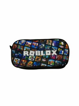 Пенал школьный для мальчика Roblox Mix Роблокс Микс одно отделение на змейке