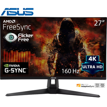 Монитор ASUS VG27UQ1A TUF Gaming безрамочный Fast IPS 3840x2160 4K Ultra HD 27" / 4W