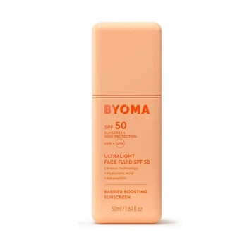 Солнцезащитный флюид для лица с SPF50 Byoma Ultralight Face Fluid SPF50 (50 ml)