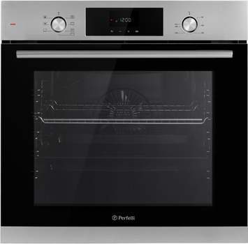Духовий шафа електричний Perfelli PERLA 6D7 INOX (78 л, 6 прогр., мех.-сенс.кер.) 276216
