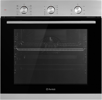 Духовий шафа електричний Perfelli DIAMOND 6M8L INOX (73 л, 8 прогр., мех.кер.) 264023