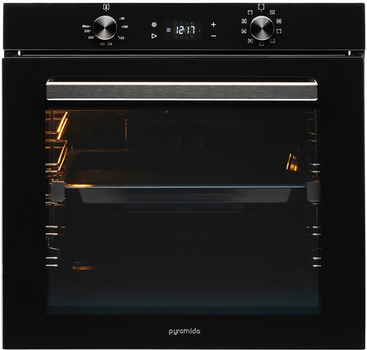 Духовий шафа електричний Pyramida PO 92 EP GBL (77 л, 9 прогр., мех.-сенс.кер.) 283108