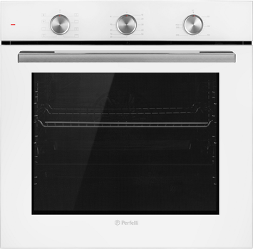 Духовий шкаф електричний Perfelli DIAMOND 6M8L BIANCO (73 л, 8 прогр., мех.кер.) 264022