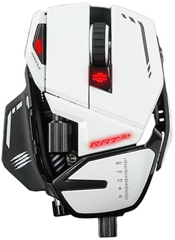 Миша Mad Catz R.A.T. 8+ USB White (MR05DCINWH000-0)