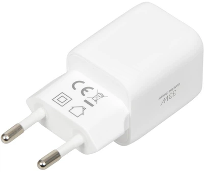 Ładowarka sieciowa iBOX C-42 PD33W USB A+C White (ILUC42W)