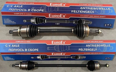 Полуоси в сборе EuroEx ВАЗ 2108, 2109, 21099 комплект правый+левый 2108-2215010, LD-8-8001, EX-AX2108R, 2108-2215011, LD-8-8002